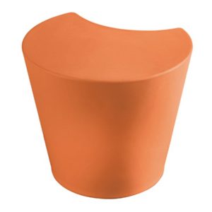 Kantinenhocker Aplle in orange