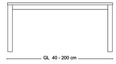 masse SN-30201 Tischplattengroesse abmessungen 