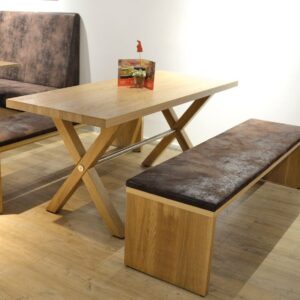 Kantinenholzbank ST408 Massivholz