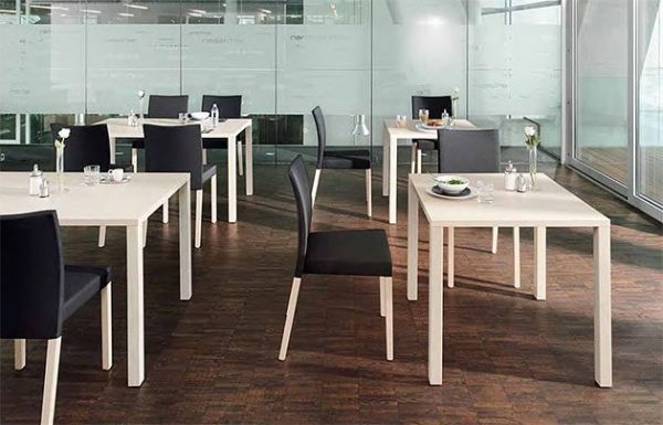 Kantinentische client zerlegbar verkettbar flexibel Kantinenmoebel Betriebsrestaurant Cafeteria