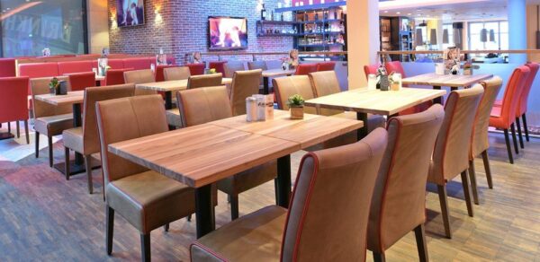 Vollpolster Kantinenmoebel, Loungesessel SC-124-OA ohne Armlehnen