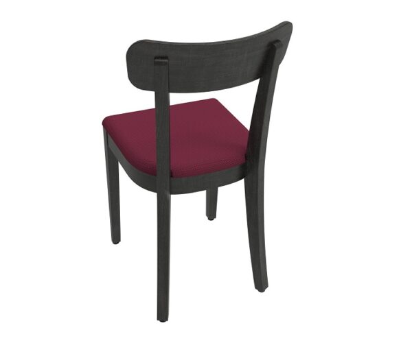 Ansicht Rückseite der SF113 Bistrostühle.