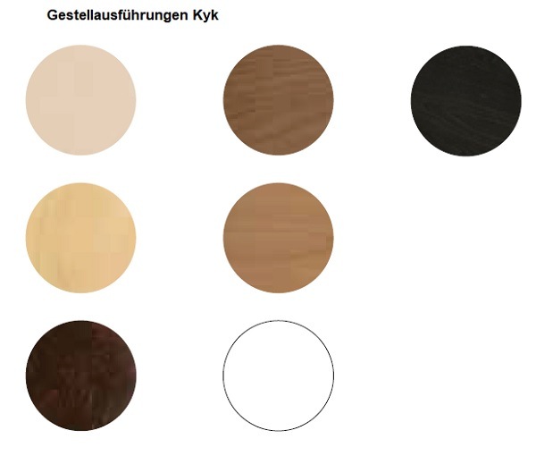 Buchenholz Gestellausführungen Kyk
