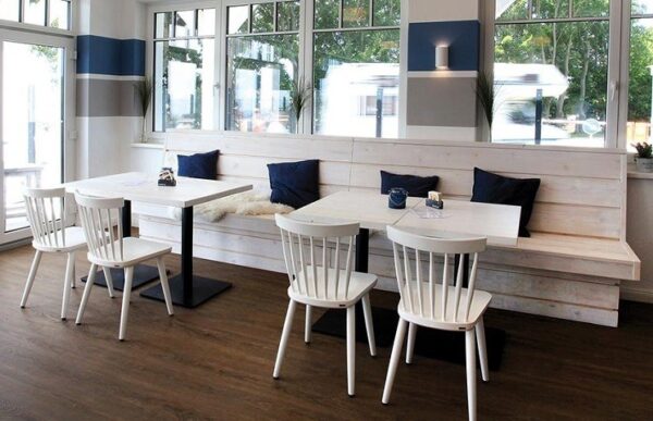 M11-34 Massivholzstuhl, bequeme Rückenlehne