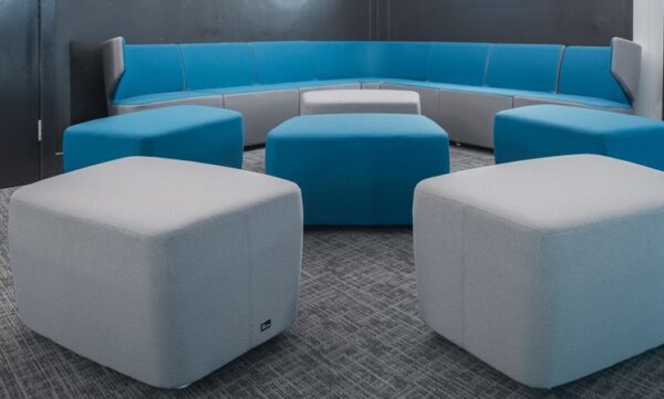 Büro Lounge, modulare sitzelemente für Flexibilität